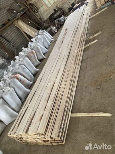 Доска обрезная 50х150х6000 ГОСТ 25х100 ГОСТ