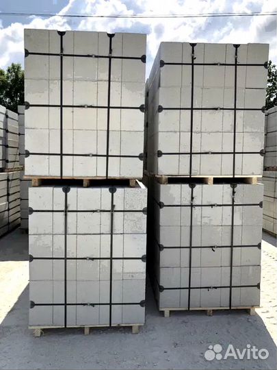Газоблок. Газобетонные блоки 125х200х600