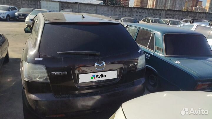 Mazda CX-7 2.3 AT, 2007, битый, 165 000 км