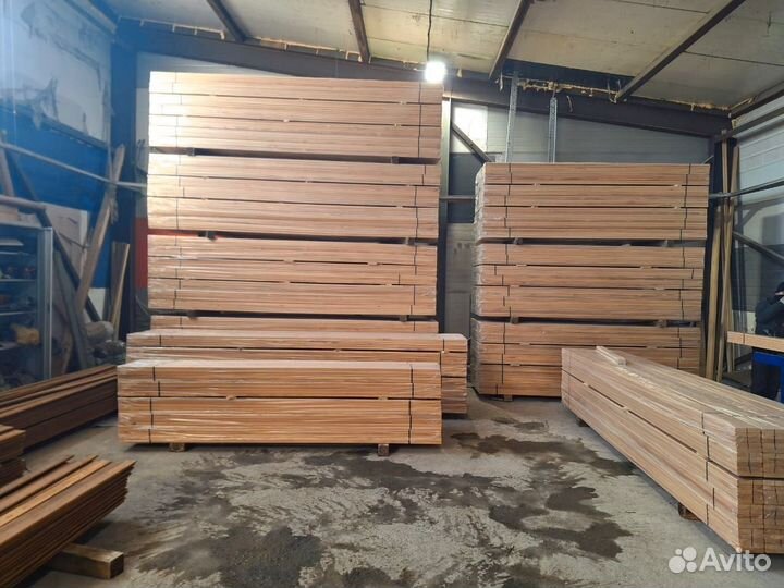 Планкен из лиственницы 20*120, BC, 3 м