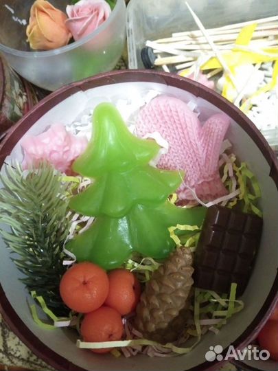 Сувениры из мыла ручной работы