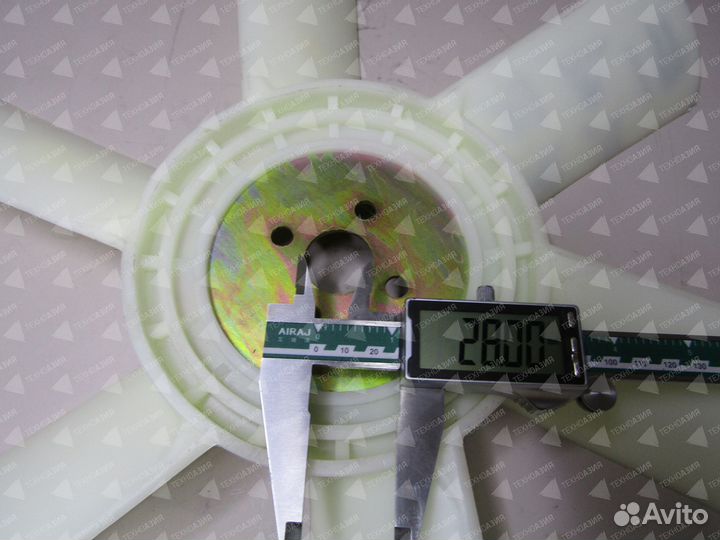 Крыльчатка вентилятора двс zhazg1 (универсальный)