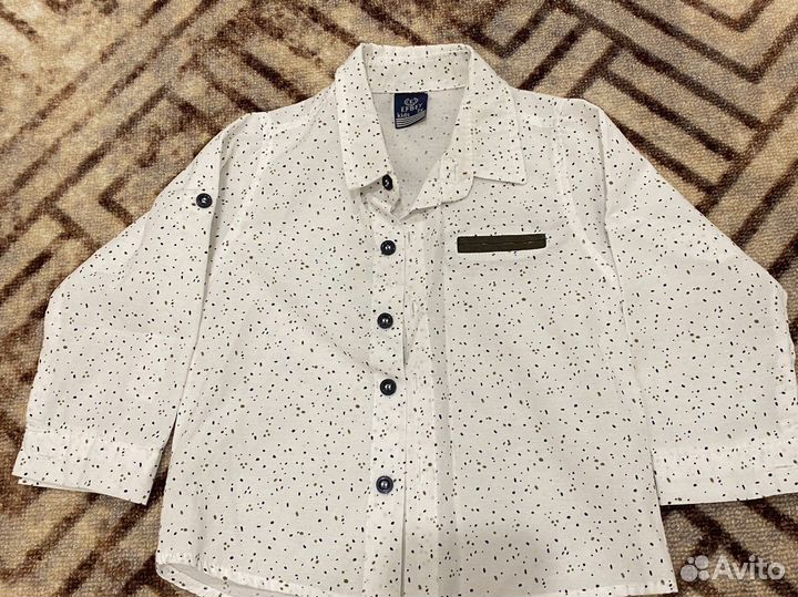 Рубашка на мальчика 92