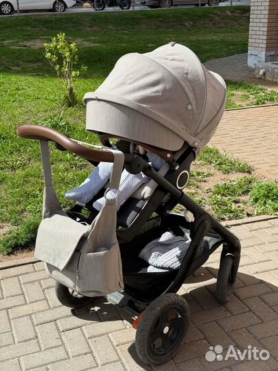 Коляска stokke trailz 3 в 1