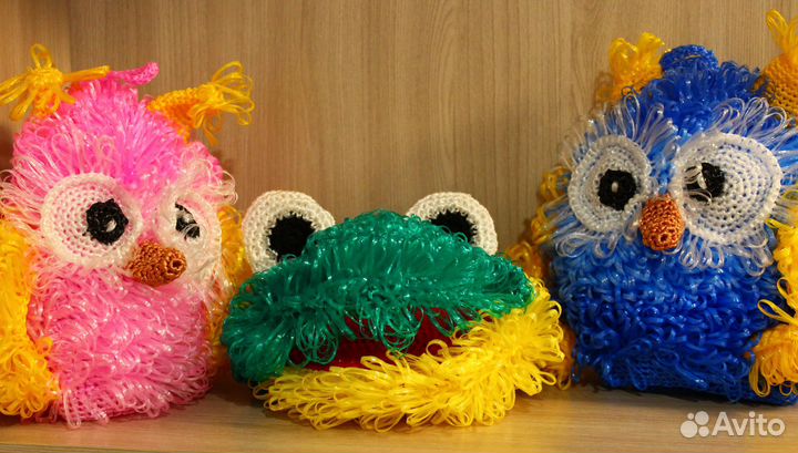 Детские мочалки