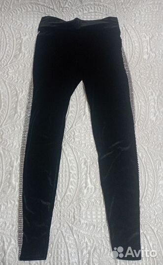 Бархатные леггинсы