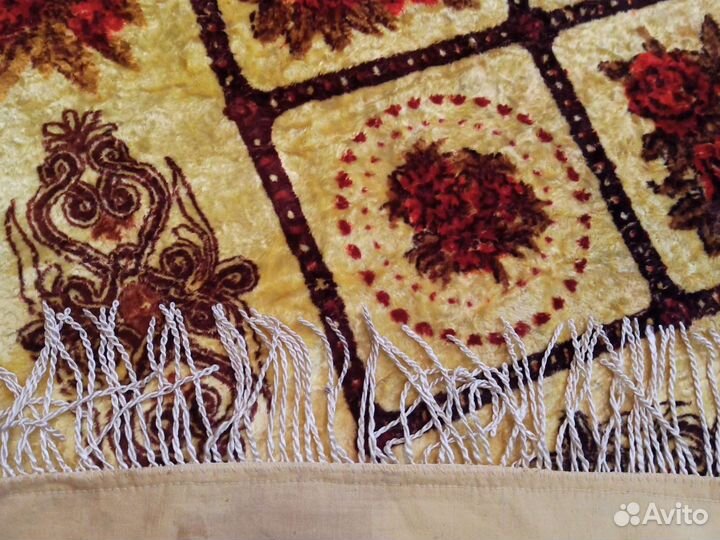 Плюшевая скатерть СССР