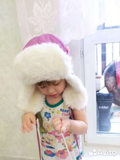 Шапка зимняя для девочки