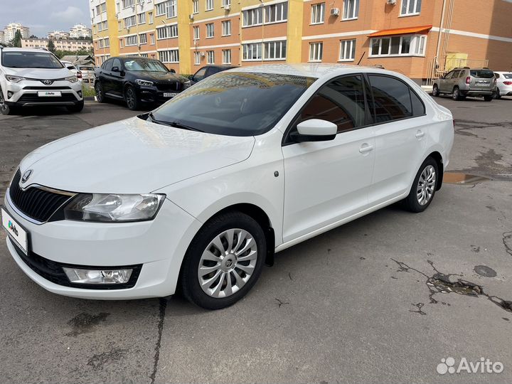 Skoda Rapid 1.6 МТ, 2017, 166 000 км