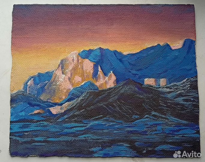 Картина маслом Арктика