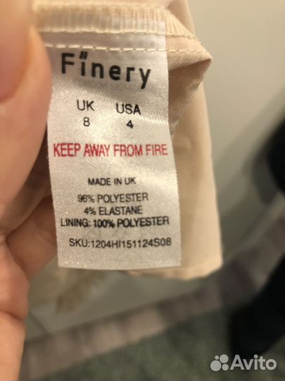Платье Finery London 42 44 размер