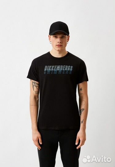 Футболка мужская новая Bikkembergs