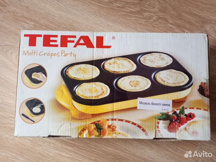 Блинница электрическая tefal Multi Crepes Party