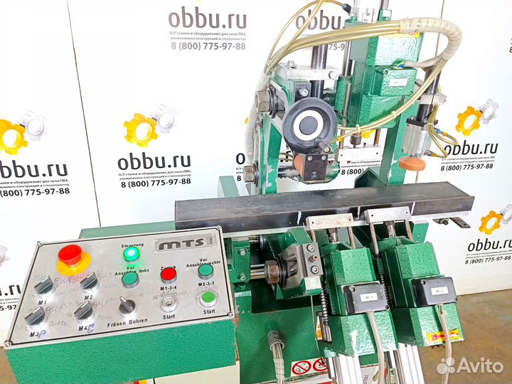 Дренажный станок для окон П В Х MTS WSM 211-4