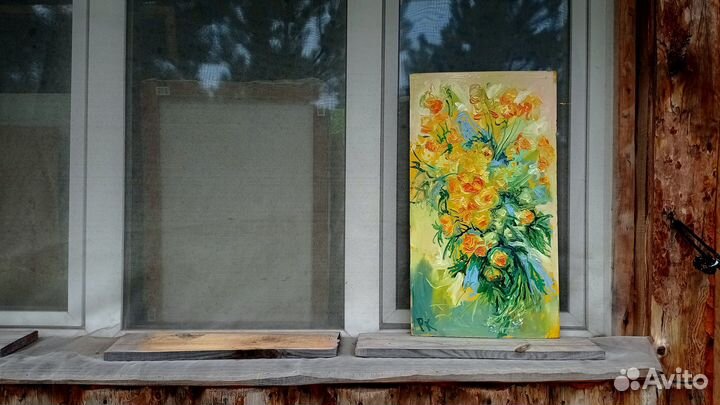 Картина интерьерная Огоньки 37х67