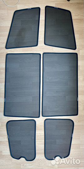 Каркасные магнитные шторки на Mitsubishi Pagjero