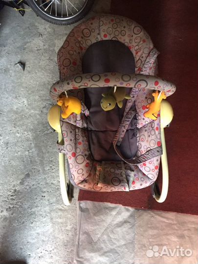 Шезлонг качалка для малыша