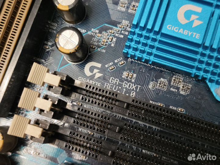 Материнская плата Gigabyte GA-6OXT со звуком