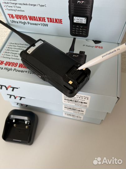 Рация TYT TH-UV99 ip68 10W Type-C 50 штук