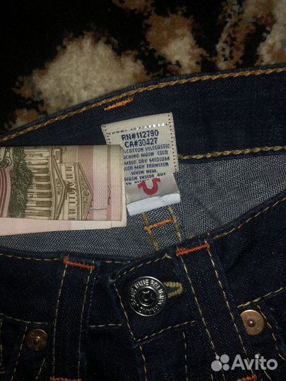 Джинсы true religion широкие