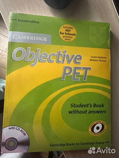 Учебник objective PET новый (Students book)