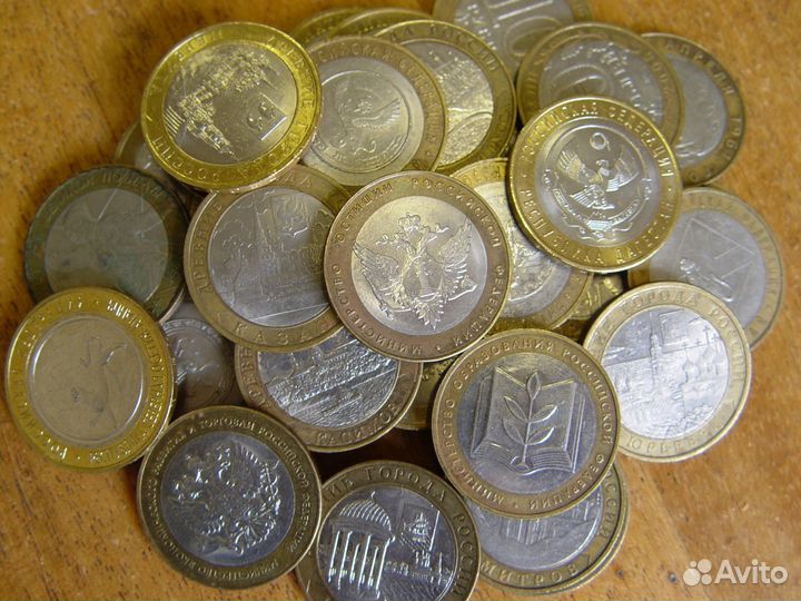 Обмен монетами биметаллическими