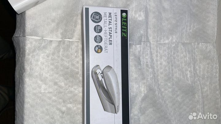 Степлер металлический канцелярский Leitz