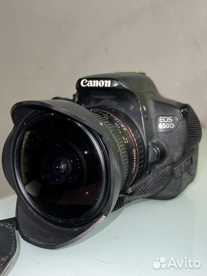 Зеркальный фотоаппарат canon 650d