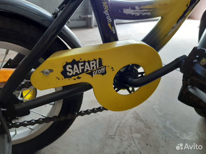 Велосипед детский двухколесный 12 желтый Сафари Пр