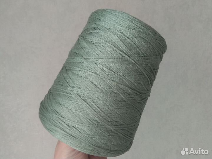 Пряжа натуральный шелк-шнурок