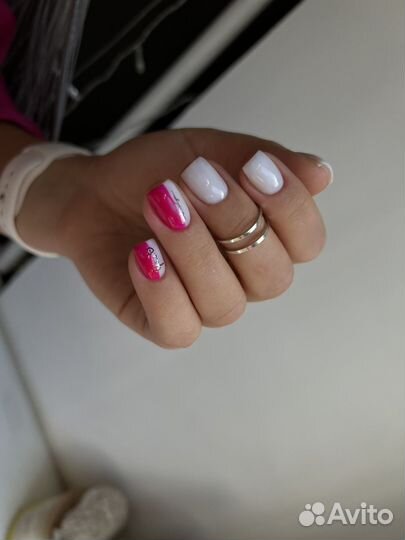 Маникюр гель лак