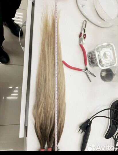 Волосы для наращивания бу