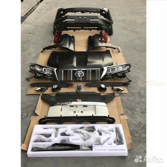 Рестайлинг Land Cruiser Prado 150 c 09 на 18г R658