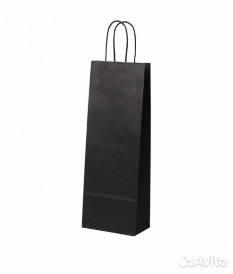 Пакет крафт черный