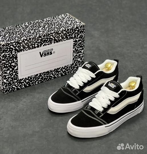 Кеды Vans Knu-Skool VR3 LX x Imran Potato «Black»