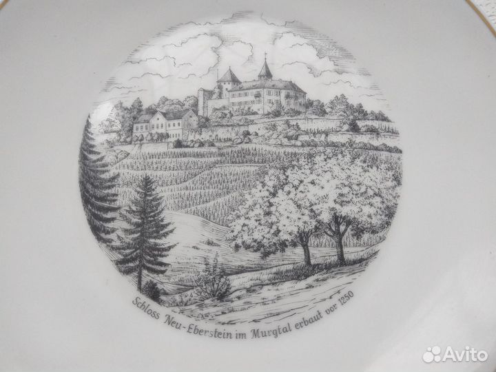 Декоративная тарелка. Фарфор Розенталь Rosenthal