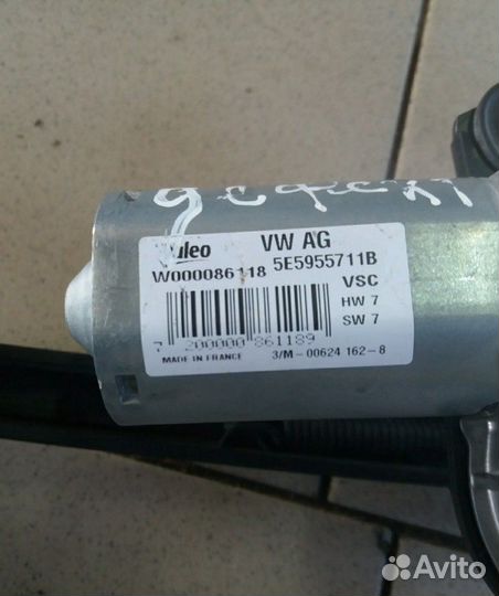 Задний дворник Skoda Rapid 2018г