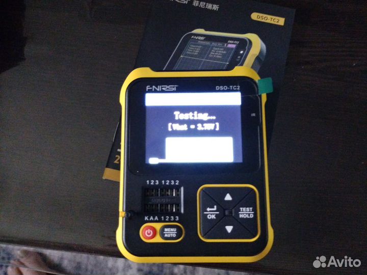 Транзистор тестер/осциллоскоп 2в1