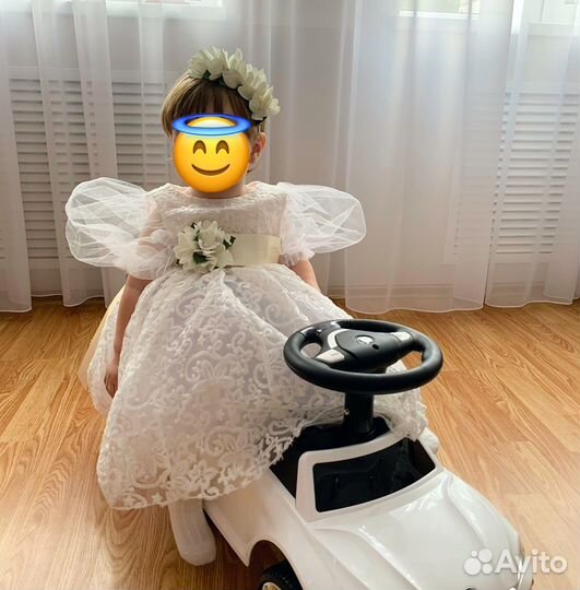 Пышное платье для девочки