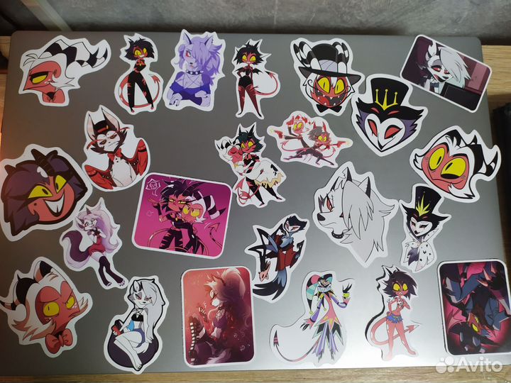 Наклейки Helluva boss