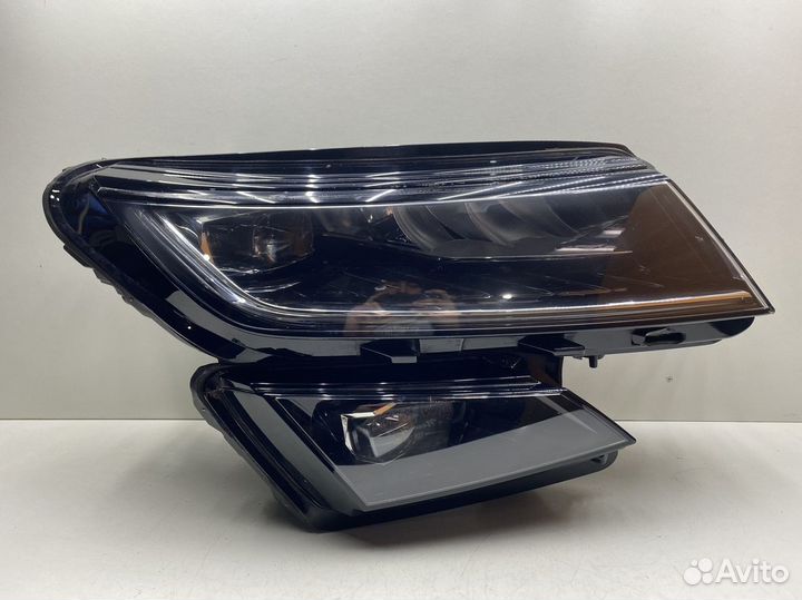 Фара правая Skoda Kodiaq 2017-2021 LED Дорестайл