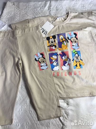 Летний костюм для девочки