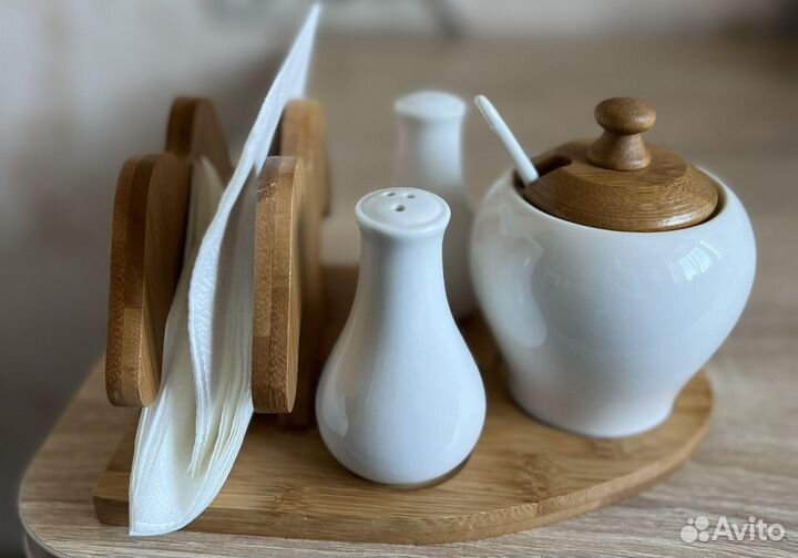 Набор для специй, бокалы для виски