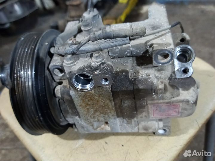 Компрессор кондиционера на LADA kalina priora