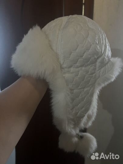 Зимняя шапка ушанка женская