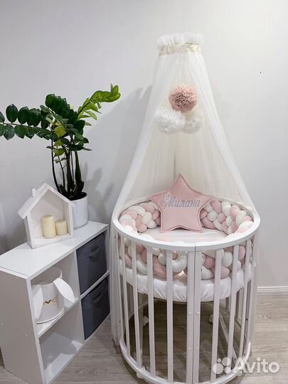 Бортики в кроватку набор