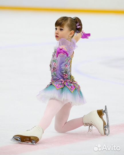 Костюм для фигурного катания 116 122 платье