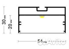 Профиль svet 50 для изготовления световых линий