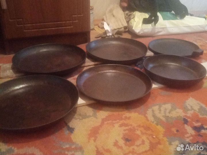 Чугунная сковорода СССР