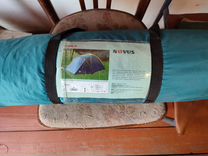 Продам палатку трехместную novus Shelter 3 (с тамб